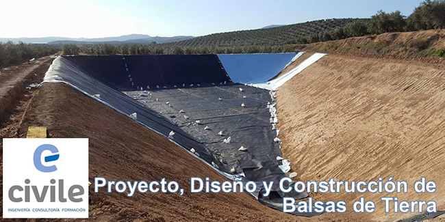 PROYECTO, DISEÑO Y CONSTRUCCIÓN DE BALSAS DE TIERRA. (Nueva fecha por determinar)