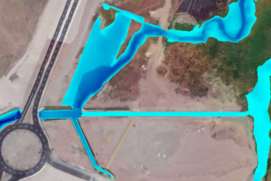 Estudio de inundabilidad de las obras de expansión del Aeropuerto Internacional de Clark (Filipinas)