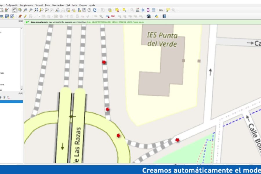 Conexion capa GIS – Modelo BIM