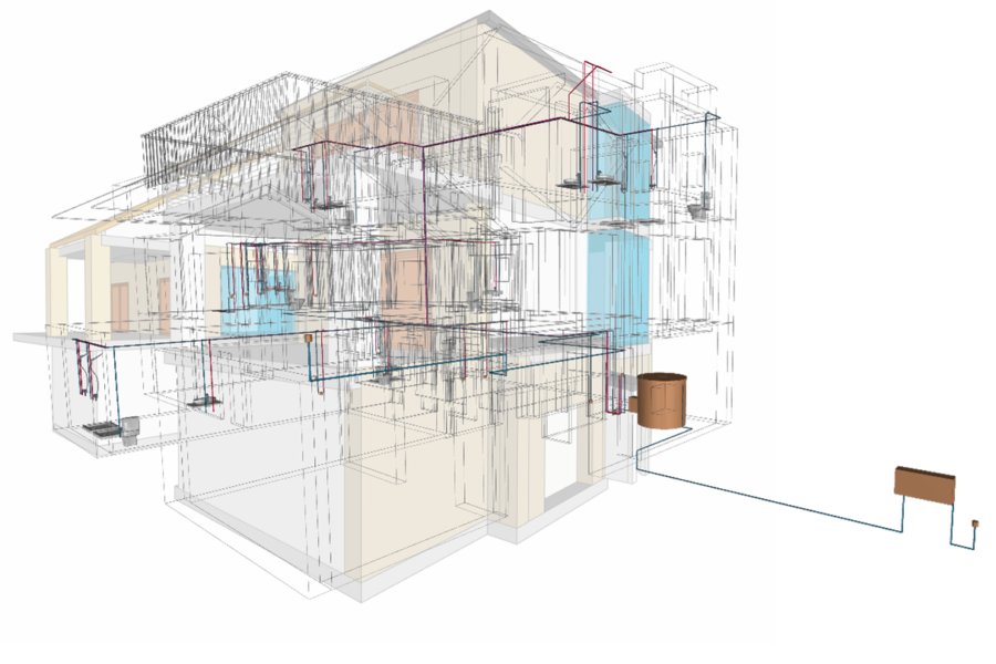 Asistencia técnica y diseño/cálculo de instalaciones para reforma integral de vivienda unifamiliar en calle Casiopea 5f, Nueva Andalucía, en el t.m. de Marbella (Málaga).